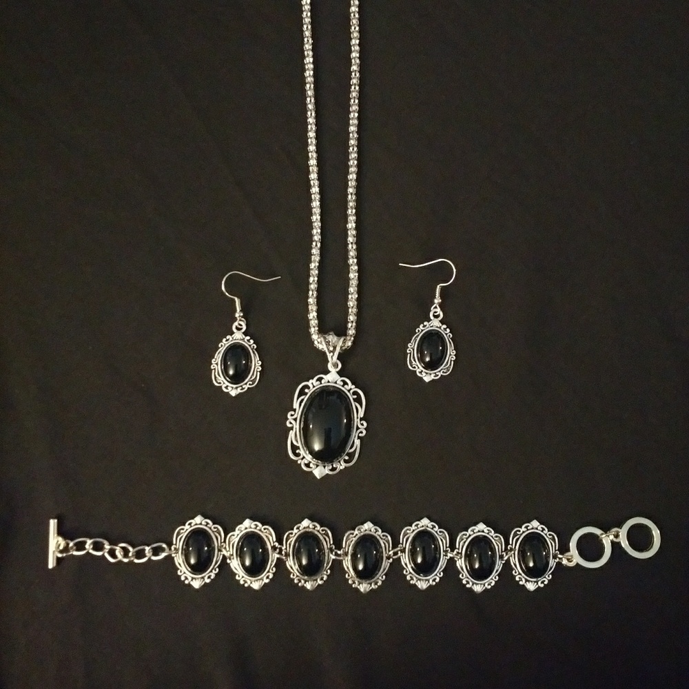 Vintage Onyx Set